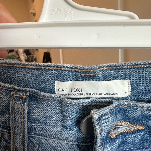 OAK + FORT Light Blue Denim Pants - Picture 1 of 5